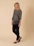 Crochet Pullover Coverup With Fringe Bottom
